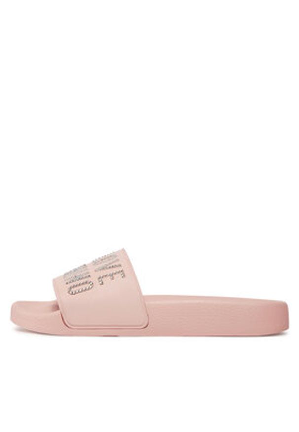 Love Moschino - LOVE MOSCHINO Klapki JA28122G1II13601 Różowy. Kolor: różowy