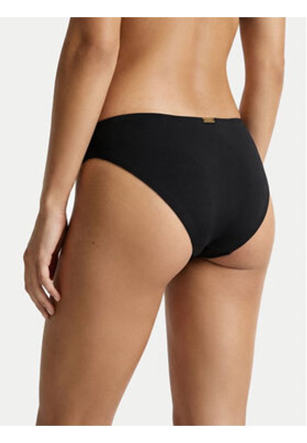 Lauren Ralph Lauren - LAUREN RALPH LAUREN Dół od bikini 20601153 Czarny. Kolor: czarny. Materiał: syntetyk