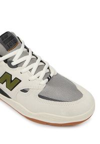 New Balance Sneakersy UN1010B Biały. Kolor: biały. Materiał: skóra, zamsz #6