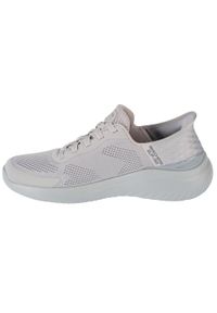 skechers - Buty sportowe Sneakersy męskie, Slip-Ins: Bounder 2.0 - Emerged. Kolor: szary. Sport: turystyka piesza