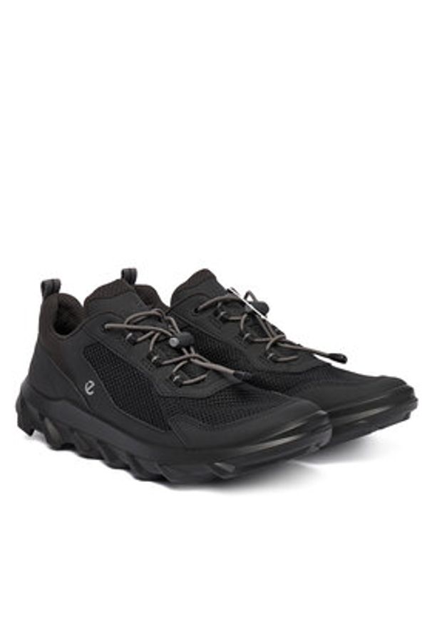 ecco - ECCO Sneakersy Mx W 82026351052 Czarny. Kolor: czarny. Materiał: materiał