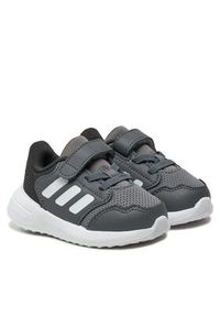 Adidas - adidas Sneakersy Tensaur Run 3.0 IE6013 Szary. Kolor: szary. Materiał: mesh, materiał. Sport: bieganie