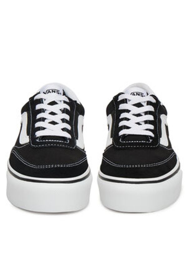 Vans Tenisówki C-BROOKLYN LS PLATFORM VN000DC4BA2 Czarny. Kolor: czarny. Materiał: zamsz, skóra. Obcas: na platformie