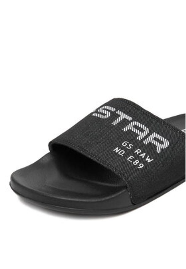 G-Star RAW - G-Star Raw Klapki CEO-SS26-3C001-M Czarny. Kolor: czarny. Materiał: materiał