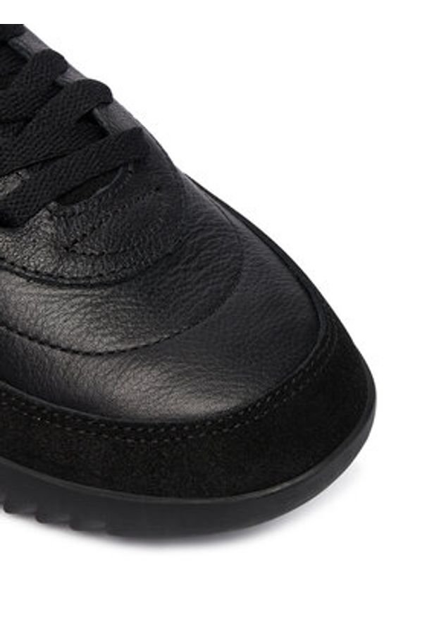 BOSS Sneakersy Careton 50552888 Czarny. Kolor: czarny. Materiał: skóra