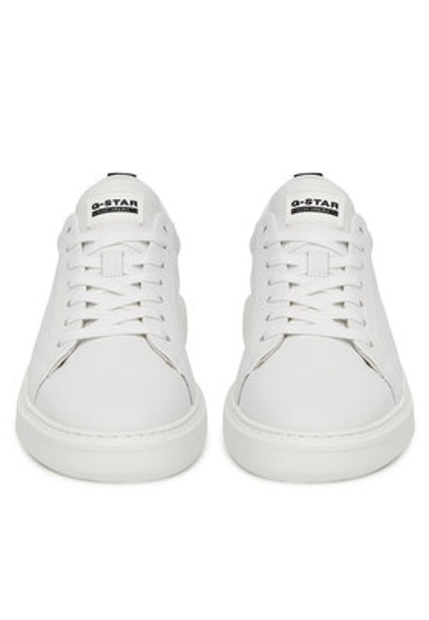 G-Star RAW - G-Star Raw Półbuty LONDON-04 MI08 Biały. Kolor: biały. Materiał: skóra