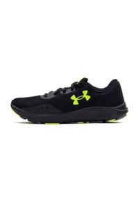 Buty Under Armour Charget Pursuit 3 M 3024878-006 czarne. Okazja: na co dzień. Wysokość cholewki: przed kostkę. Kolor: czarny. Materiał: guma, materiał. Szerokość cholewki: normalna. Sport: fitness #2