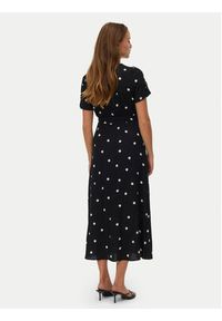 Vero Moda Sukienka koszulowa Joan 10343501 Czarny Regular Fit. Kolor: czarny. Materiał: wiskoza. Typ sukienki: koszulowe #2