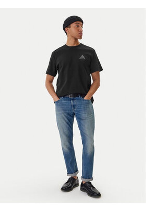 G-Star RAW - G-Star Raw T-Shirt D28593-C812 Czarny Regular Fit. Kolor: czarny. Materiał: bawełna