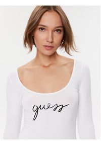 Guess Body O3BM03 KBBU1 Biały Slim Fit. Kolor: biały. Materiał: bawełna #5