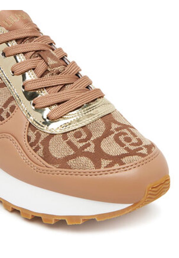 Liu Jo Sneakersy Evelyn 915 BF5057 EX322 Beżowy. Kolor: beżowy. Materiał: materiał