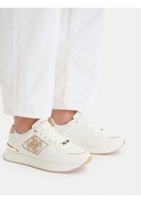 Nine West Sneakersy EO-K250091 Biały. Kolor: biały. Materiał: materiał #1