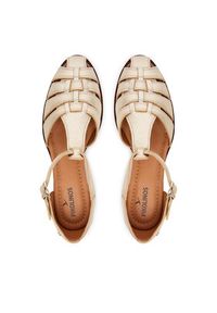 Pikolinos Sandały Valencia W7D-1835Cl Żółty. Kolor: żółty. Materiał: skóra #4