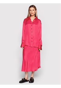 Herskind Spódnica midi Tween 4434370 Różowy Regular Fit. Kolor: różowy. Materiał: wiskoza #4