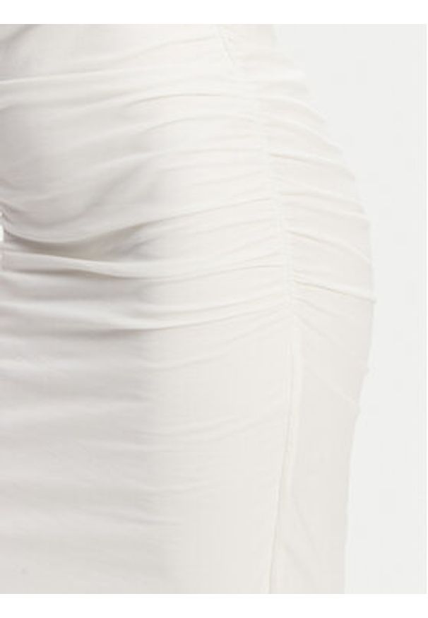 Marella Sukienka codzienna Ileana 2513621014 Biały Slim Fit. Okazja: na co dzień. Kolor: biały. Materiał: bawełna. Typ sukienki: proste. Styl: casual