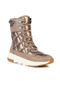 Śniegowce Geox D Falena B Abx D26HXB 085FU C0013 Brown. Kolor: brązowy