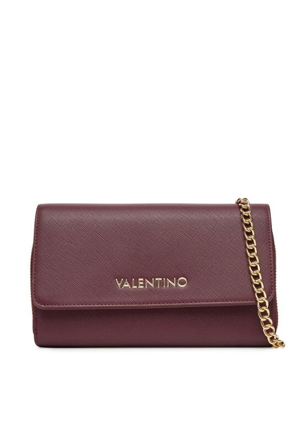 VALENTINO - Valentino Torebka Zero Pre VPS7B3212 Bordowy. Kolor: czerwony. Materiał: skórzane