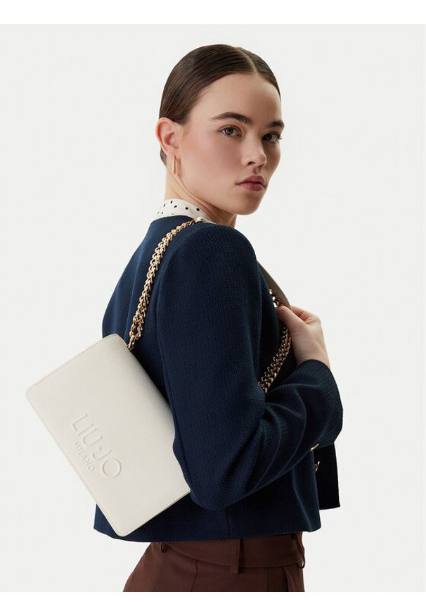 Liu Jo Torebka AA6056 ES029 Écru. Materiał: skórzane