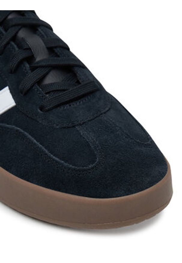 Adidas - adidas Sneakersy Barreda JS2695 Czarny. Kolor: czarny. Materiał: skóra, zamsz