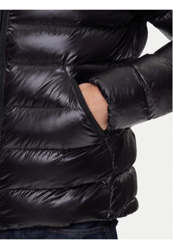 Blauer Kurtka przejściowa 25WBLUC02079 Czarny Regular Fit. Kolor: czarny. Materiał: syntetyk
