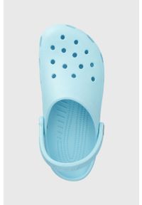 Crocs klapki Classic damskie kolor niebieski 10001 10001.411-411. Kolor: niebieski. Materiał: materiał. Wzór: gładki #2