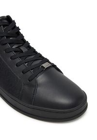 Calvin Klein Sneakersy High Top Lace Up Eyelet Jaq Mono HM0HM01816 Czarny. Kolor: czarny. Materiał: skóra #5