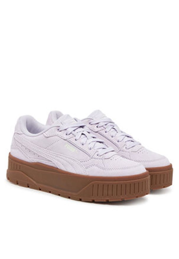 Puma Sneakersy Karmen II Idol SD 397462 08 Różowy. Kolor: różowy. Materiał: skóra, zamsz