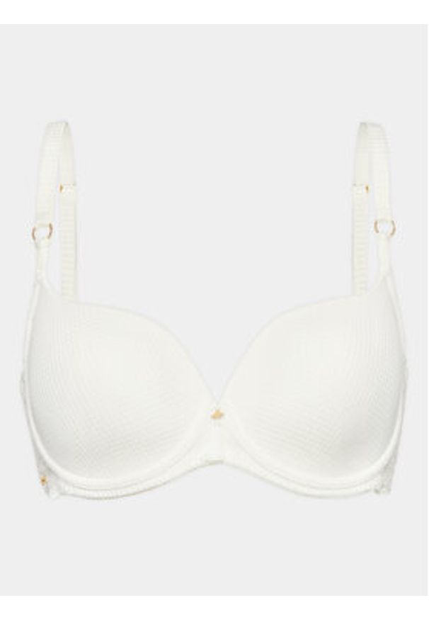 SELMARK - Selmark Biustonosz z fiszbiną Matilda 31127 Biały. Kolor: biały. Materiał: syntetyk