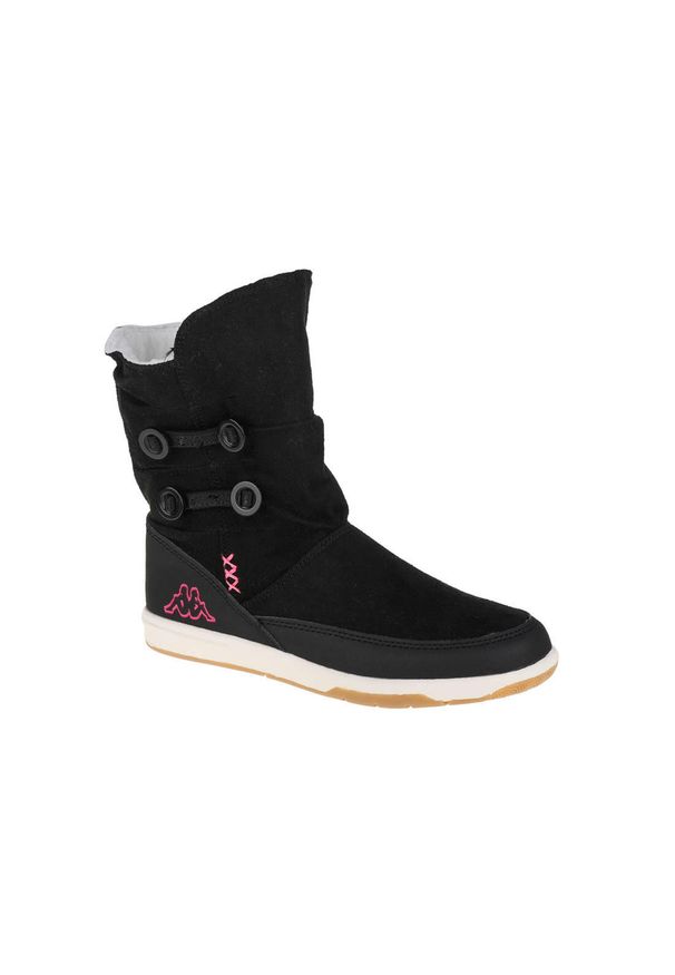 Buty zimowe dziewczęce, Kappa Cream K. Kolor: czarny. Sezon: zima. Styl: sportowy