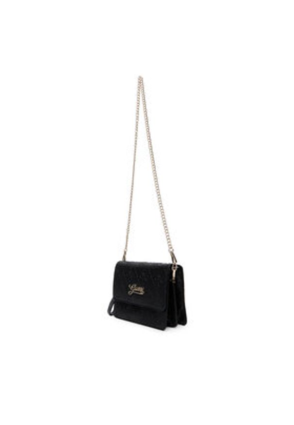 Guess Torebka J6RZ15 WGT10 Czarny. Kolor: czarny. Materiał: skórzane
