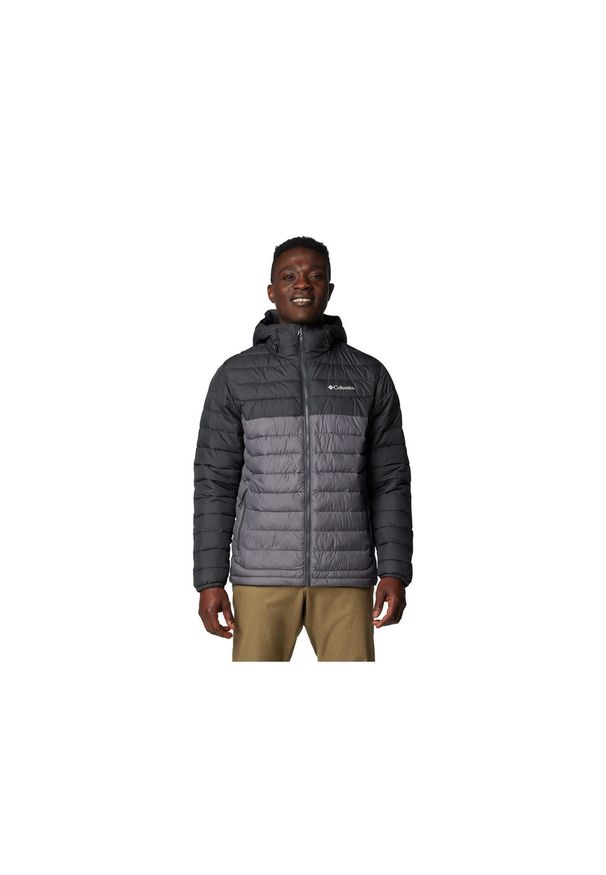 columbia - Kurtka puchowa męska Columbia Powder Lite II Hooded. Typ kołnierza: kaptur. Kolor: szary. Materiał: puch. Sport: turystyka piesza