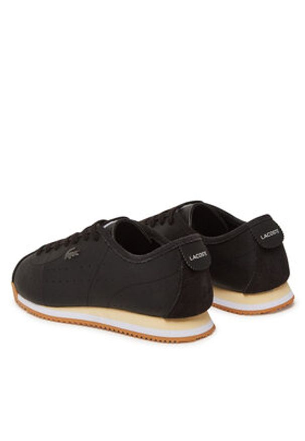 Lacoste Sneakersy 7-49SMA0042 Czarny. Kolor: czarny. Materiał: skóra