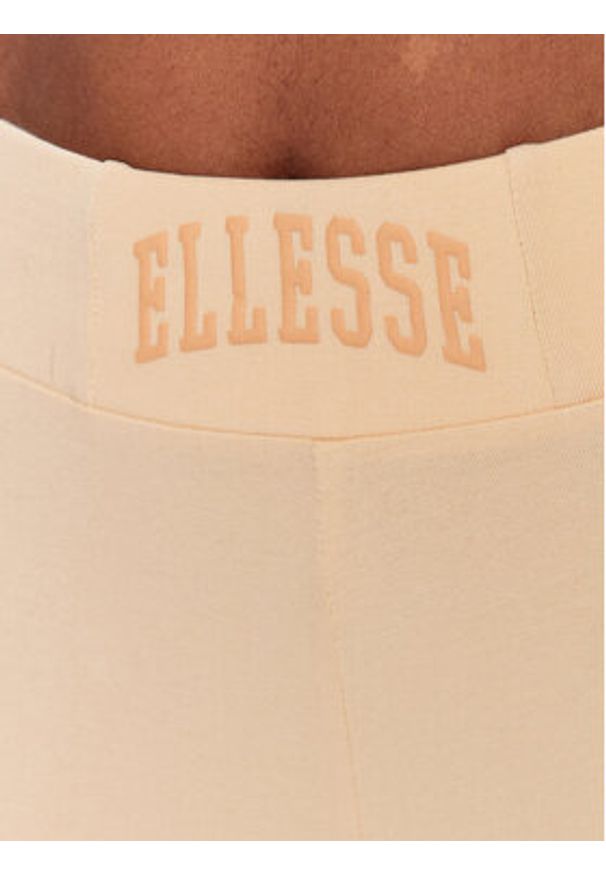 Ellesse Kolarki Lucini SGR17858 Beżowy Slim Fit. Kolor: beżowy. Materiał: bawełna