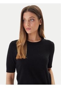 United Colors of Benetton - United Colors Of Benetton Sweter 1002D10D2 Czarny Regular Fit. Kolor: czarny. Materiał: wełna #5