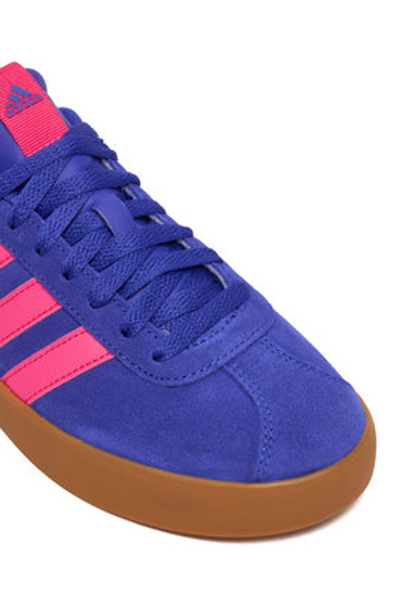 Adidas - adidas Sneakersy Vl Court 3.0 JP6915 Niebieski. Kolor: niebieski. Materiał: zamsz, skóra