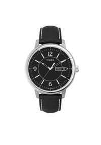 Timex Zegarek Chicago TW2V29200 Czarny. Kolor: czarny