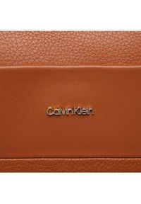 Calvin Klein Torebka Daily Dressed Shopper K60K610449 Brązowy. Kolor: brązowy. Materiał: skórzane #4