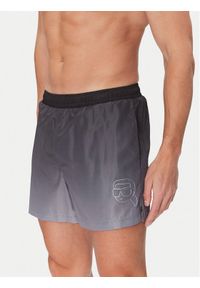 Karl Lagerfeld - KARL LAGERFELD Szorty kąpielowe A1M46057 Czarny Regular Fit. Kolor: czarny. Materiał: syntetyk