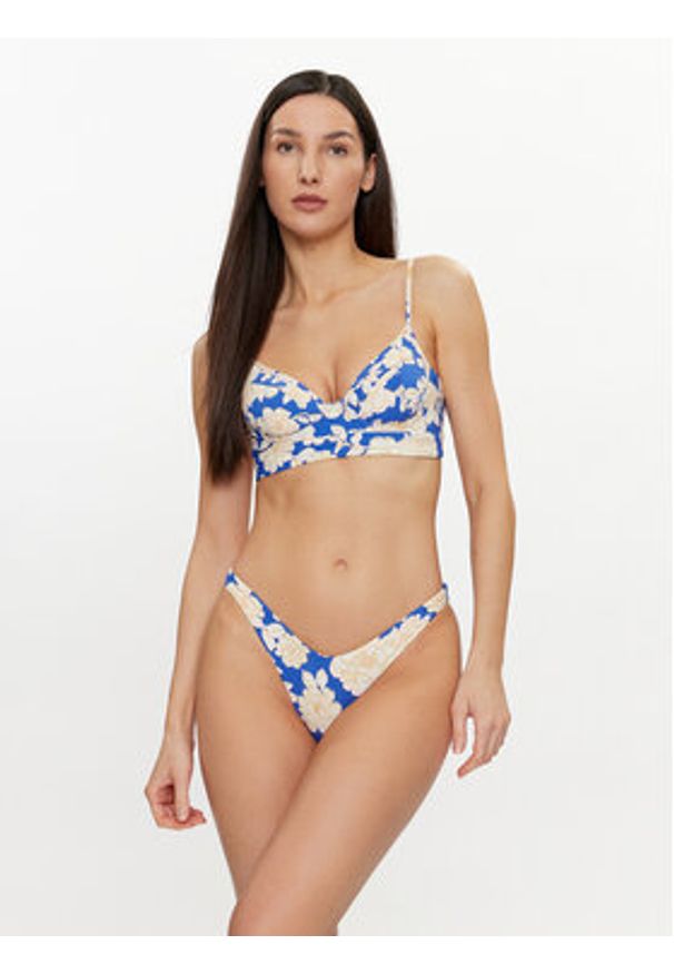 Maaji Dół od bikini Bouquet Splendour PT2679SBC024 Niebieski. Kolor: niebieski. Materiał: syntetyk