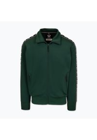 PITBULL - Bluza męska Pitbull Track Jacket Powers. Kolor: zielony. Sport: fitness #1