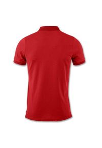 Koszulka polo męska czerwona Joma Essential czerwony. Typ kołnierza: polo. Kolor: czerwony. Sport: piłka nożna