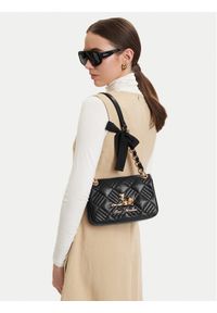 Love Moschino - LOVE MOSCHINO Torebka JC4267PP0OKH100C Czarny. Kolor: czarny. Materiał: skórzane #1