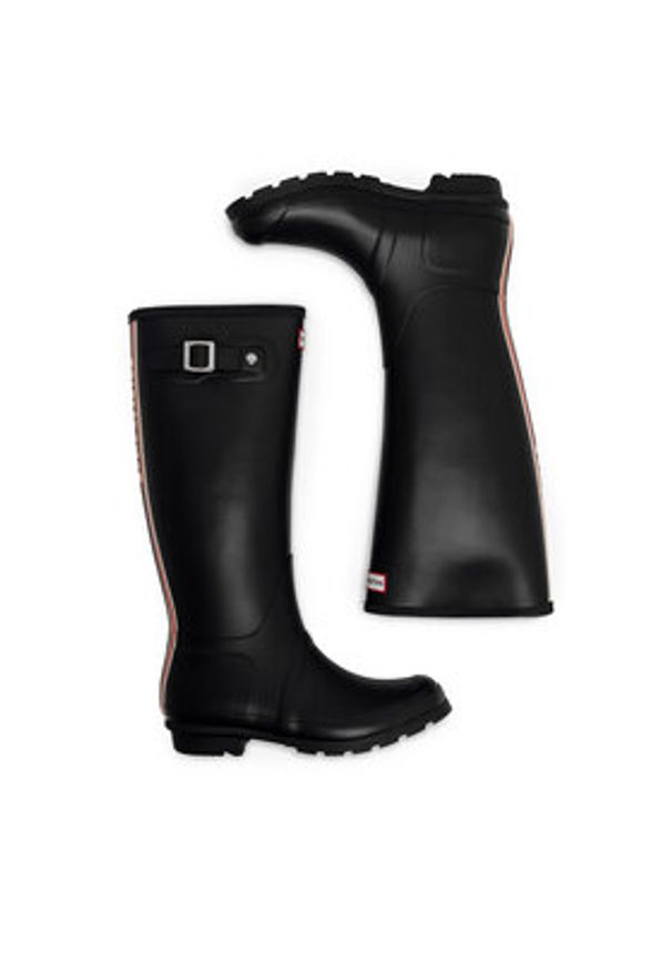 Hunter Kalosze HFW-003 Czarny. Kolor: czarny. Materiał: kauczuk