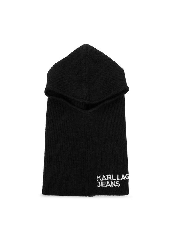 Balaklawa Karl Lagerfeld Jeans. Kolor: czarny