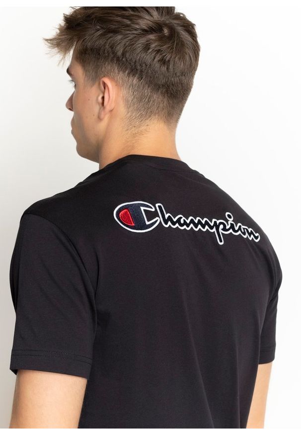 Koszulka Champion Crewneck T-Shirt (215943-KK001). Kolor: czarny. Materiał: materiał