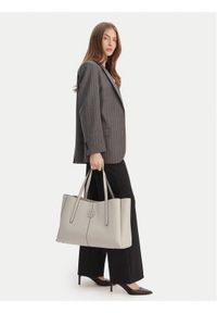 BOSS Torebka Anett New 50557890 Szary. Kolor: szary. Materiał: skórzane #1