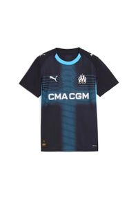 Puma - Koszulka wyjazdowa dla dzieci OM 2025/26. Kolor: niebieski. Sport: piłka nożna #1