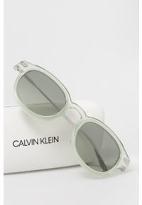 Calvin Klein - Okulary przeciwsłoneczne CK18701S.330. Kształt: okrągłe. Kolor: zielony #2