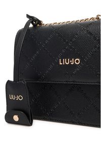 Liu Jo Torebka Ecs M Crossbody AF5055 E0538 Czarny. Kolor: czarny. Materiał: skórzane