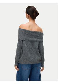 Vero Moda Sweter Lovely 10336698 Szary Regular Fit. Kolor: szary. Materiał: syntetyk #5